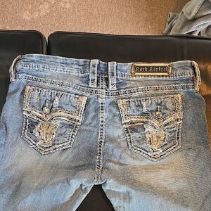 Rock Revival Blue Boot Cut Jeans